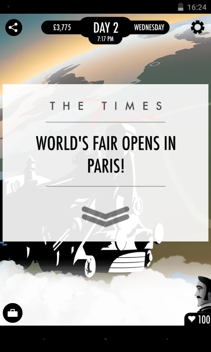 Ilustracja podróży — 80 Days